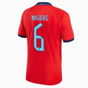 Seconda Maglia Inghilterra Mondiali 2022 Harry Maguire 6